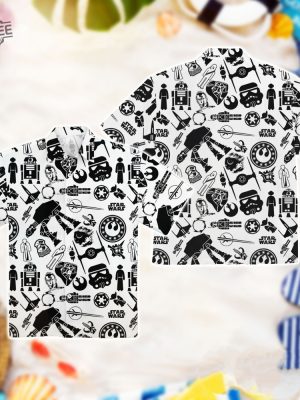 Sw Stick Cool Hawaiian Shirt Unique Star Wars Hawaiian Shirt Star revetee 3