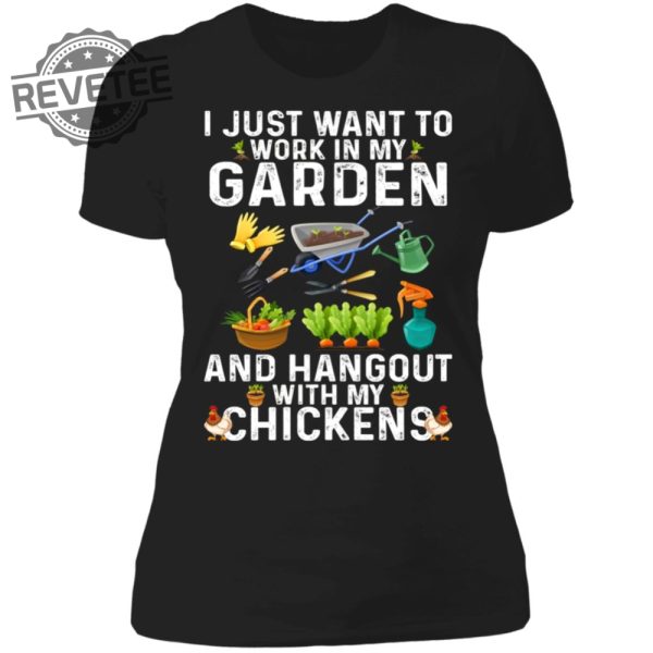 I Just Want To Work In My Garden T Shirt Unique I Just Want To Work In My Garden Hoodie I Just Want To Work In My Garden Sweatshirt revetee 4
