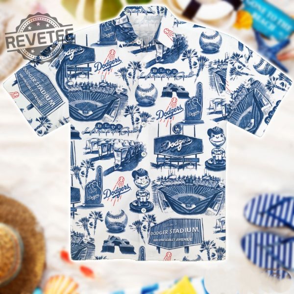 Dodgers Hawaiian Shirt Night Giveaway 2024 Unique Dodgers Giveaways Shirt Dodgers Giveaways Hawaiian Shirt revetee 1