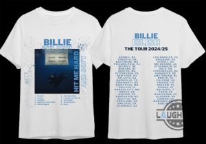 hit me hard and soft billie eilish tour 2024 t shirt trendy and stylish merchandise for fans laughinks 1