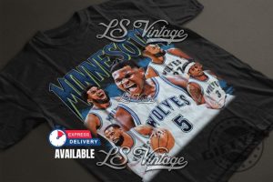 Minnesota Anthony Edwards Jaden Mcdaniels Karl Anthony Towns Mike Conley Rudy Gobert Shirt giftyzy 5