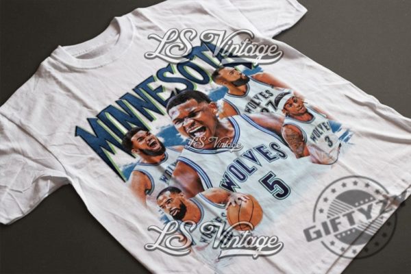 Minnesota Anthony Edwards Jaden Mcdaniels Karl Anthony Towns Mike Conley Rudy Gobert Shirt giftyzy 6