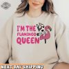 Im The Flamingo Queen Sweatshirt Muffin Blue Dog Sweatshirt Sweatshirt For Mothers Day Blue Dog Characters Hoodie revetee 1