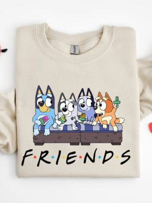 Bluey And Friends Shirt Disney Vacation Shirt Bluey Friends Shirt Friends Of Bluey Tee Disney Shirt For Kids Bluey Family Birthday Tee revetee 6