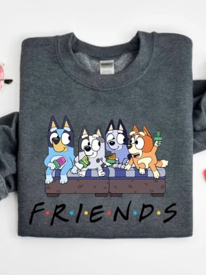 Bluey And Friends Shirt Disney Vacation Shirt Bluey Friends Shirt Friends Of Bluey Tee Disney Shirt For Kids Bluey Family Birthday Tee revetee 7