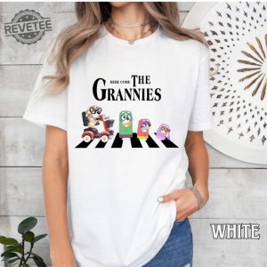 Here Come The Grannies Shirt Bluey And Bingo Shirt Grannies Shirt Family Party Shirt Bluey Mothers Day Shirt Disney Shirt revetee 3