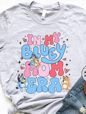 In My Bluey Mom Era Shirt Family Shirt Mum Bluey Birthday Party Shirt Chilli Shirt Mom Shirt Chilli Shirt Mom Tee revetee 2