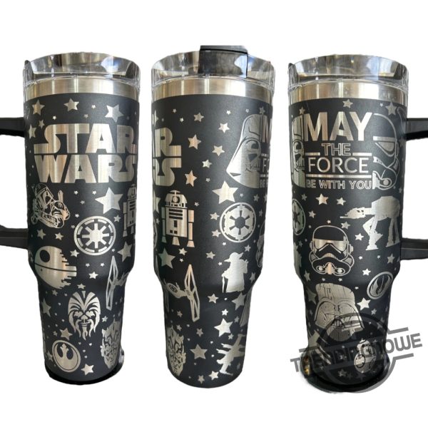 New Star Wars Stanley Cup May The Force Be With You Tumbler The Trooper Engraved Stanley Tumbler 40Oz Gift For Fan trendingnowe 1