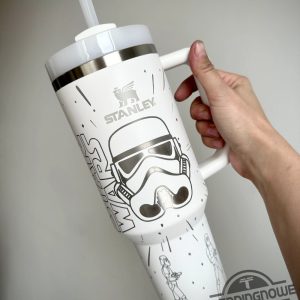 Star Wars Stanley Cup May The Force Be With You Tumbler The Trooper Engraved Stanley Tumbler 40Oz Gift For Fan trendingnowe 3
