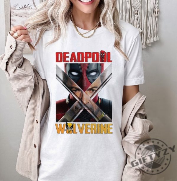 Deadpool And Wolverine Deadpool 3 Movie Shirt giftyzy 2