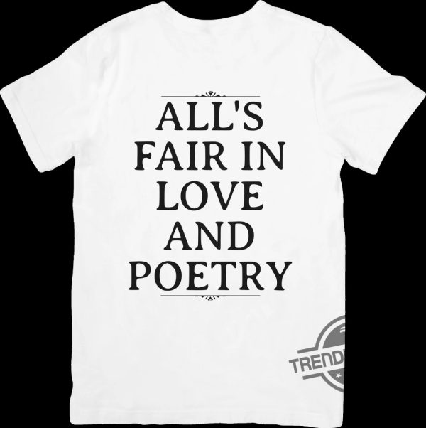 Alls Fair In Love And Poetry Shirt Taylor Swift Ttpd T Shirt Taylor Swift Sweatshirt Gift For Fan trendingnowe 1