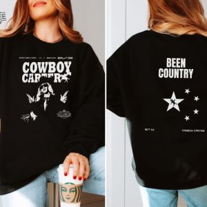 Cowboy Carter Shirt Wanted Kntry Radio Beyoncee Country Graphic For Beyhive Act Ii Cowgirl Country Era Concert Crewneck Unique revetee 2