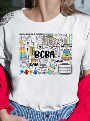 Bcba Behavior Analyst Special Education Teacher Therapist T Shirt Unique Bcba Behavior Analyst Special Education Teacher Therapist Hoodie revetee 4