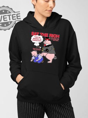 Eat The Rich Theyre Smoked To Perfection Little Piggy T Shirt Unique Eat The Rich Theyre Smoked To Perfection Little Piggy Hoodie revetee 3