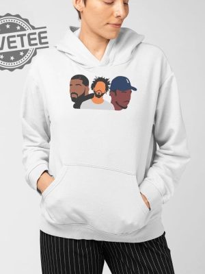 Retro Drake J Cole Kendrick Lamar Rapper Star T Shirt Unique revetee 2