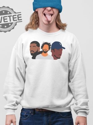 Retro Drake J Cole Kendrick Lamar Rapper Star T Shirt Unique revetee 3