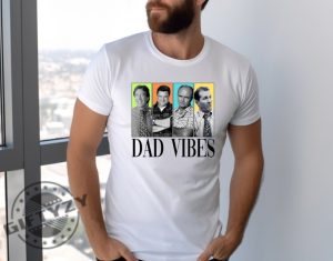 Retro 90S Dad Vibes Sitcom Best Dad Ever Shirt Happy Fathers Day Gift giftyzy 3