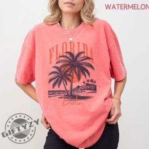 Florida Tropical Aesthetic Tortured Poets Swift Fan Gift New Album Merch Summer Concert Music Department Tour Fit Shirt giftyzy 5