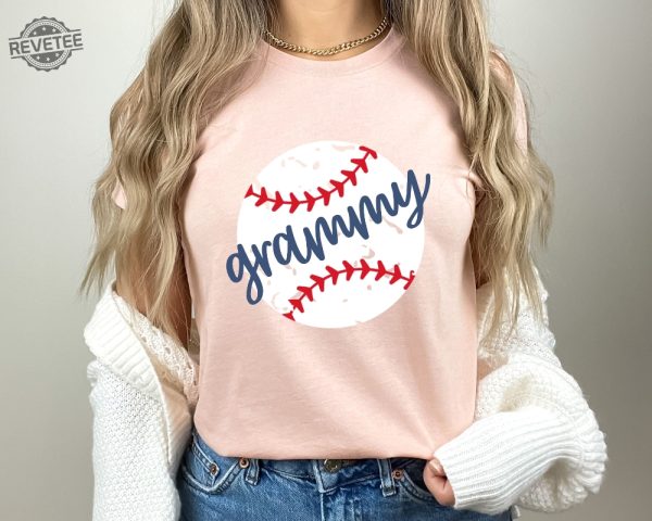 Baseball Grammy Shirt Baseball Grandma Baseball Nana Gift Nana Baseball Shirts Baseball Family Shirts Gift For Nana Grammy Tshirt Unique revetee 2