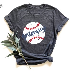 Baseball Grammy Shirt Baseball Grandma Baseball Nana Gift Nana Baseball Shirts Baseball Family Shirts Gift For Nana Grammy Tshirt Unique revetee 3