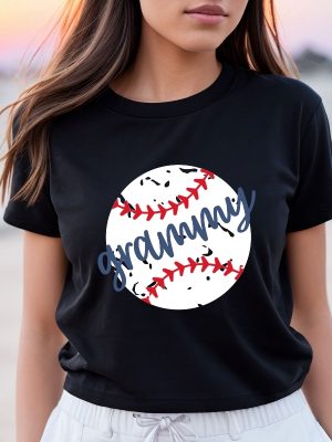 Baseball Grammy Shirt Baseball Grandma Baseball Nana Gift Nana Baseball Shirts Baseball Family Shirts Gift For Nana Grammy Tshirt Unique revetee 4