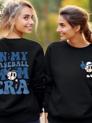 Baseball Mom Era Sweatshirt And Shirt Baseball Jersey Mom Era Shirt Game Day Woman Baseball Shirt Baseball Mama Sweatshirt Unique revetee 2