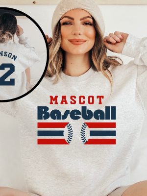 Custom Baseball Mom Shirts Personalized Baseball Shirt Game Day Baseball Hoodie Name And Number Baseball Sweatshirt Unique revetee 2