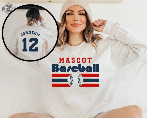 Custom Baseball Mom Shirts Personalized Baseball Shirt Game Day Baseball Hoodie Name And Number Baseball Sweatshirt Unique revetee 2
