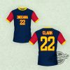 Indiana Fever Shirt Clark 22 Shirt Indiana 22 Clark Shirt Caitlin Clark Sweatshirt Gift For Fan trendingnowe 1