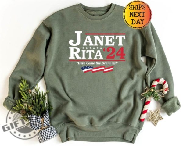 Janet And Rita For President 2024 Shirt giftyzy 4