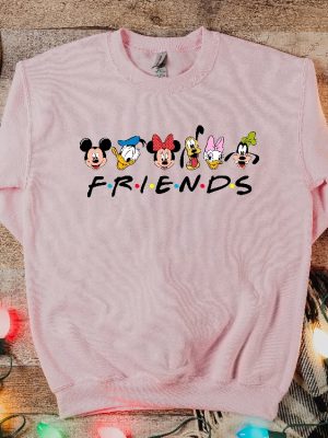 Mickey And Friends Sweatshirt Disneyland Friends Sweatshirt Mouse Friends Sweatshirt Disney Characters Sweater Unique revetee 2