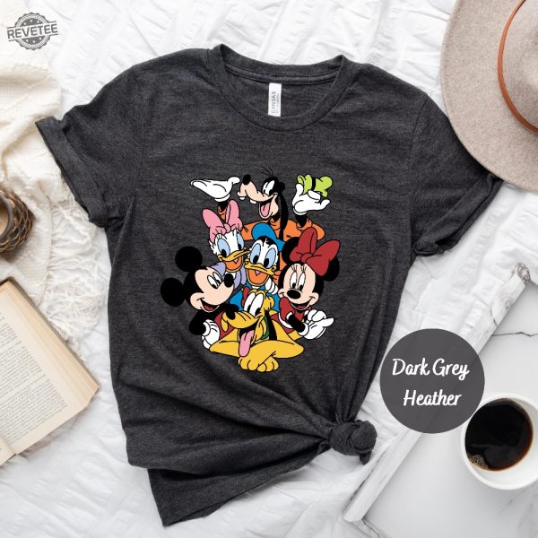 Disney Characters Shirts Matching Disney Shirts Mickey Friends Disney Family Shirt Mickey And His Friends Shirt Unique revetee 2 1