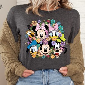 Disney Epcot Flower And Garden Festival Shirt Floral Mickey And Friends Shirt Disney Epcot Trip Shirt Unique revetee 6