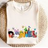Custom Name Mickey And Friends Shirt Personalized Disney Donald Goofy Pluto Matching Tee Name Kids Shirt Unique revetee 1