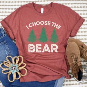 I Choose The Bear Feminist Man Or Bear Bear Choice Shirt Female Empowerment Gift giftyzy 4