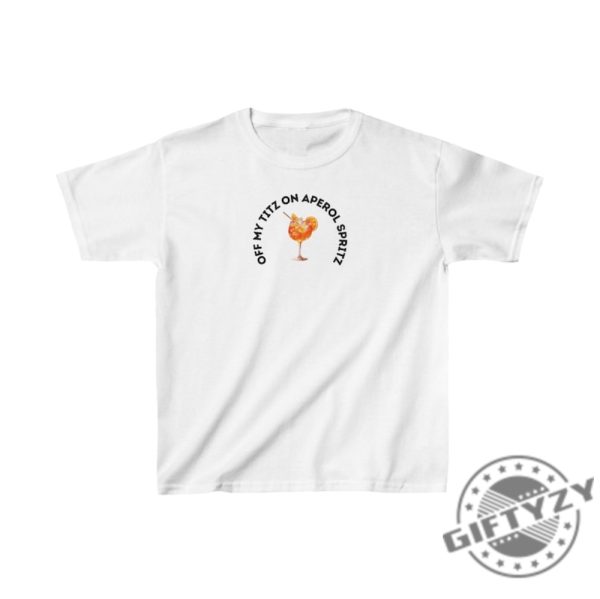 Aperol Spritz Cocktails Italian Summer Drink Shirt giftyzy 2