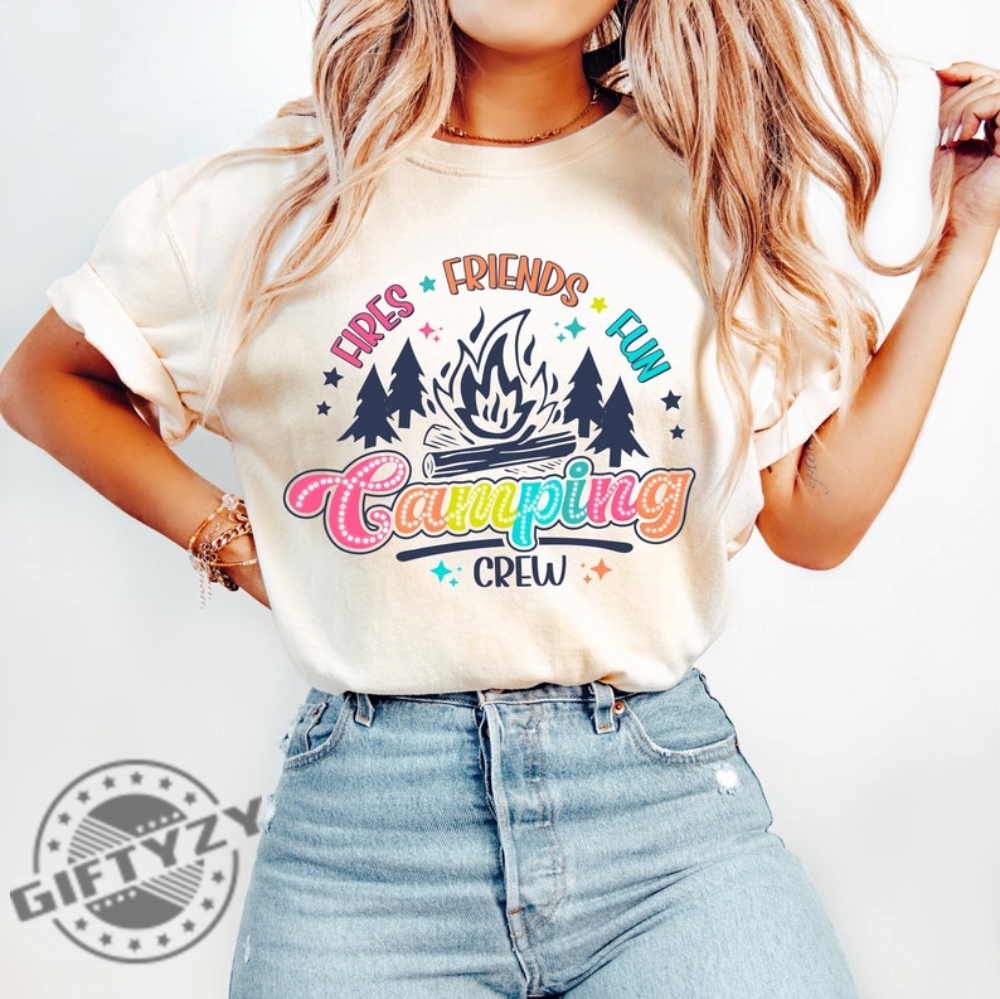 Camping Crew Summer Vibes Shirt