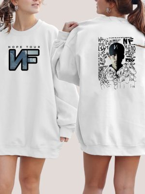 2024 Nf Hope Tour T Shirt Nf Hope Concert 2024 Shirt Nf Rapper 2024 Nf Rapper Tour Merch Nf Hope Album Nf Fan Gifts Tee Unique revetee 3