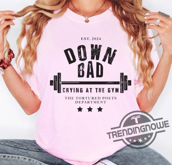 Down Bad T Shirt Eras Tour Shirt Down Bad Tee Taylor Swift Paris Tour Shirt The Tortured Poets Department Taylor Merch trendingnowe 2