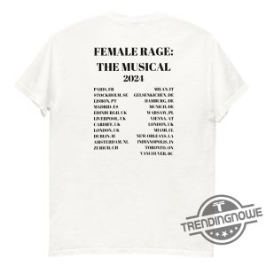 Female Rage T Shirt The Poets Department Shirt Taylor Swift Paris Tour Shirt The Tortured Poets Department Taylor Merch trendingnowe 2