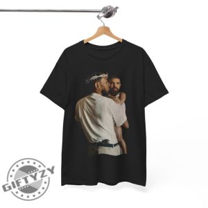 Kendrick Lamar Holding Baby Drake Not Like Us Euphoria Shirt giftyzy 4