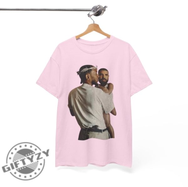 Kendrick Lamar Holding Baby Drake Not Like Us Euphoria Shirt giftyzy 8