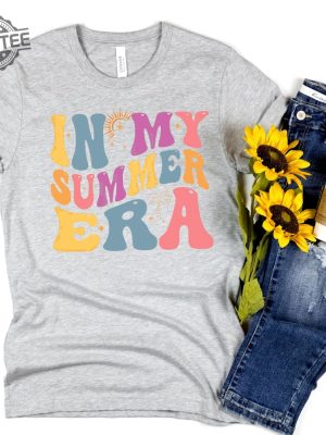 In My Summer Era Shirt Teacher End Of School Year Shirt Teacher Summer Shirt School Holiday Tee Semester Vacation Shirt Unique revetee 2