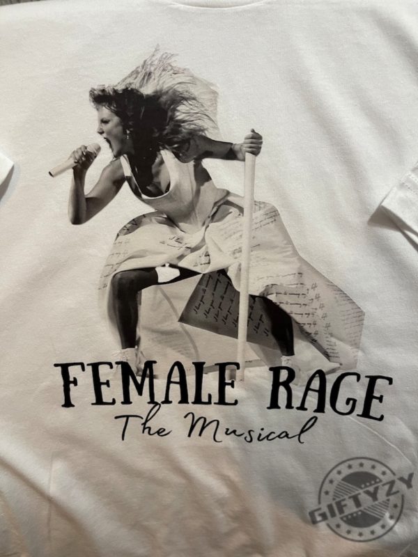 Female Rage The Musical Ttpd Taylor Swiftie Music Lyric Shirt giftyzy 2