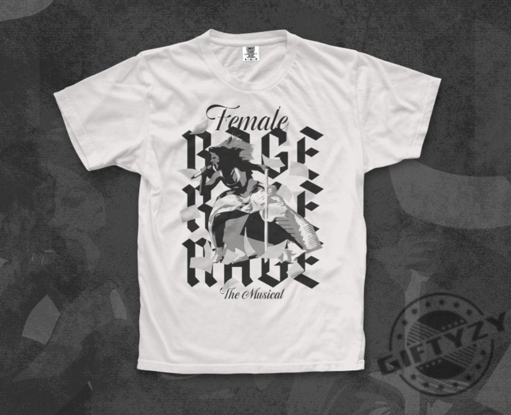 Female Rage The Musical Ttpd Eras Tour Shirt