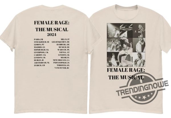 Female Rage Shirt The Musical 2024 trendingnowe.com 1
