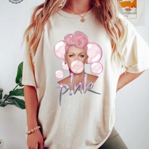 P Nk Pink Singer Summer Carnival 2024 Tour Shirt Pink Fan Lovers Shirt Music Tour 2024 Shirt Trustfall Album Shirt P Nk Tour Unique revetee 3