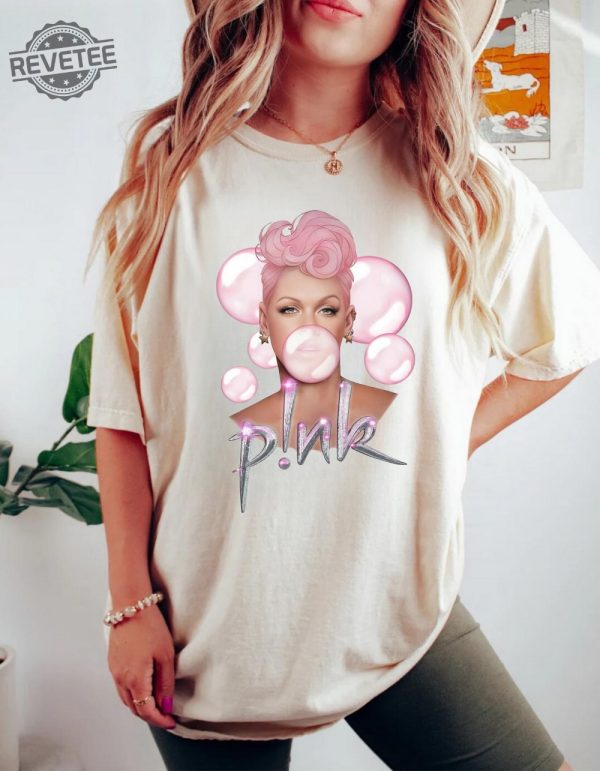 P Nk Pink Singer Summer Carnival 2024 Tour Shirt Pink Fan Lovers Shirt Music Tour 2024 Shirt Trustfall Album Shirt P Nk Tour Unique revetee 3