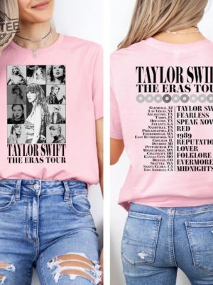 Eras Tour Tshirt The Eras Tour T Shirt Long Live Concert Shirt Eras Tour Outfit Eras Tour Shirt Two Sided Concert Shirt Unique revetee 2