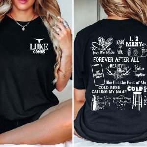 Luke Combs Shirt Country Music Shirt Cowgirl Shirt Combs World Tour Bullhead Shirt Cowboy Shirt Luke Combs Fan Gift Shirt Unique revetee 2